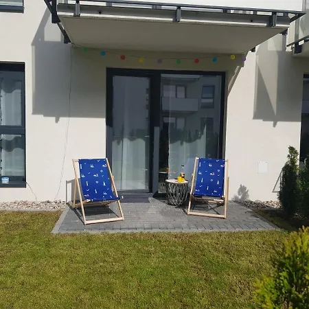 Apartament With A Garden Near Port In Gdynia