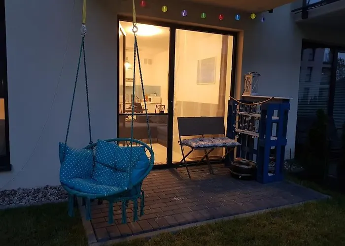 With A Garden Near Port In Apartament