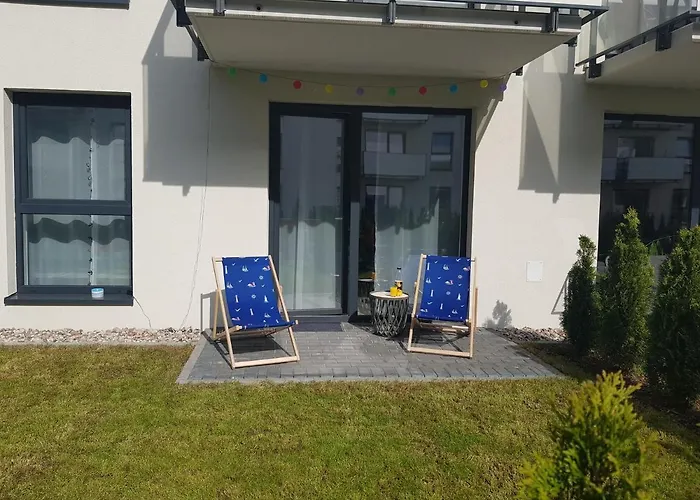 Apartament With A Garden Near Port In Gdynia